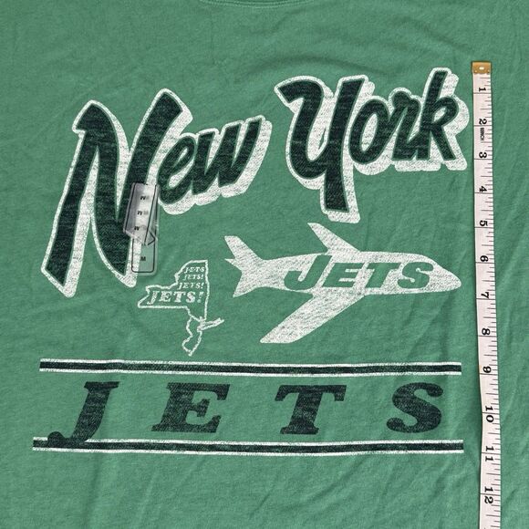 New York Jets NFL historic Oversize Relaxed fit Medium Graphic T-shirt 47 Brand - Picture 7 of 8